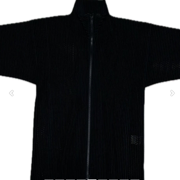 [BUNJANG] Homme Plisse Oversized Mesh Zip-up / [3] 옴므플리세 오버사이즈 매쉬집업