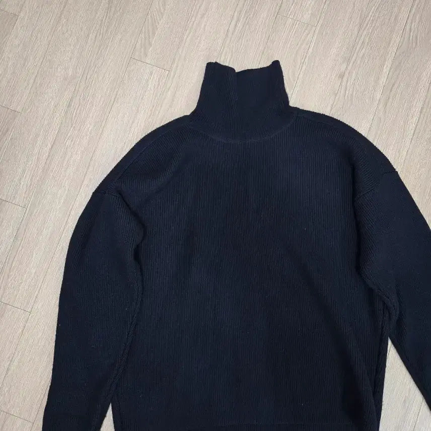[BUNJANG] AMI Heavy Turtleneck Knit Sweater / 아미 AMI 매장 정품 헤비 터틀넥 니트