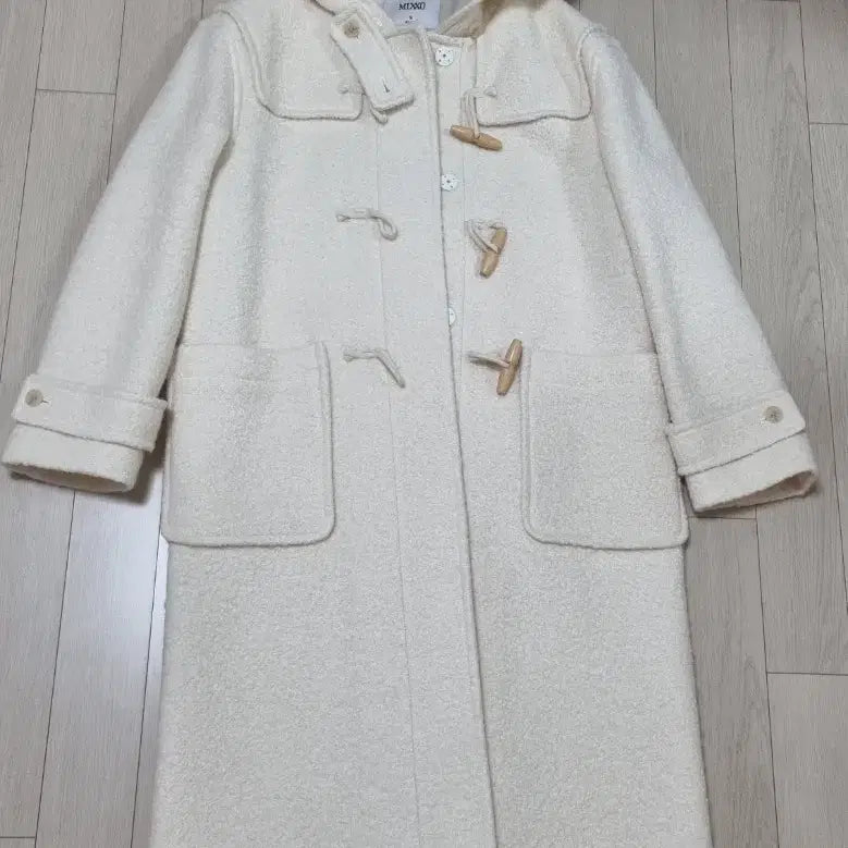 [BUNJANG] Mixxo Long Duffle Coat / mixxo 미쏘 후드 더플 롱 코트 코트 롱코트 떡볶이코트