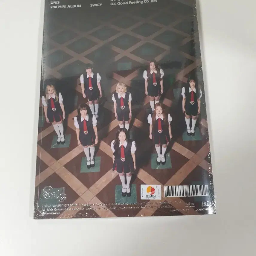 유니스 미니 2집 앨범 swicy 미개봉