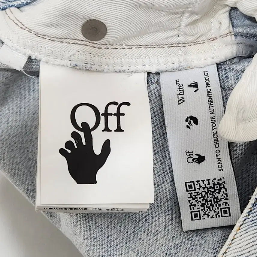 [BUNJANG] Off-White 22'SS Denim Pants / 국내택정품 ) 오프화이트 22'SS 배기핏 데님팬츠