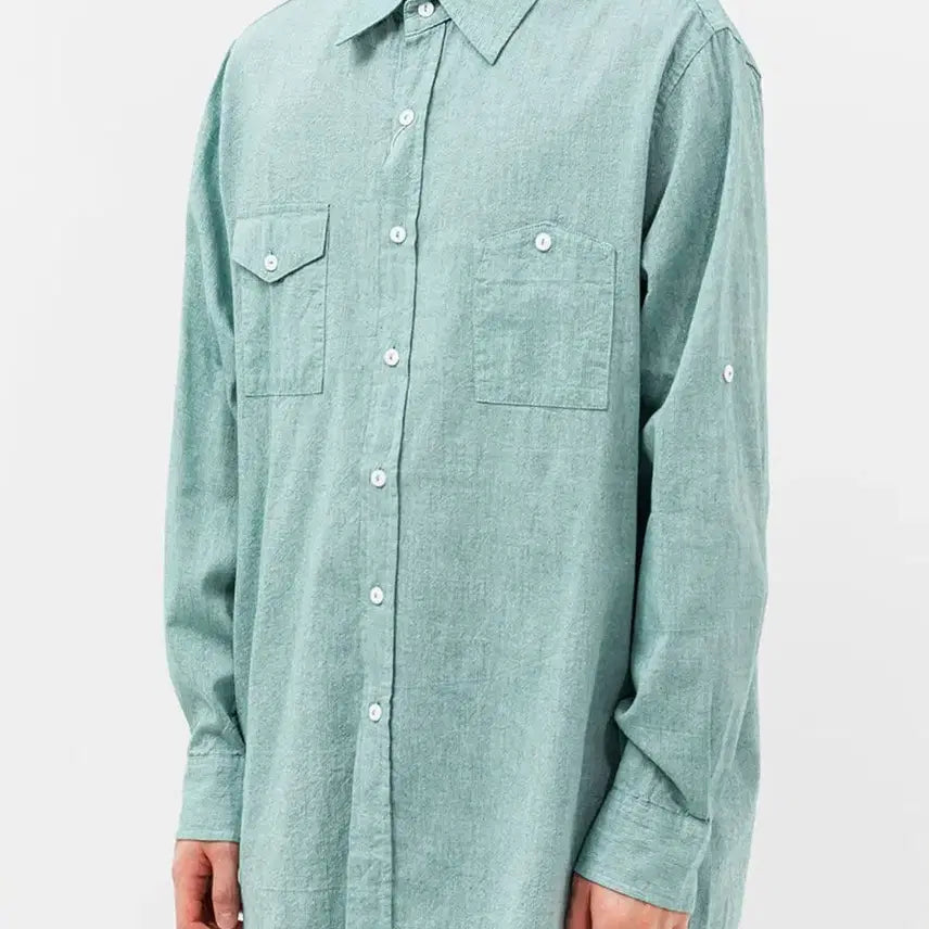 [SOLD OUT] Homly 워크셔츠(그린) 2사이즈