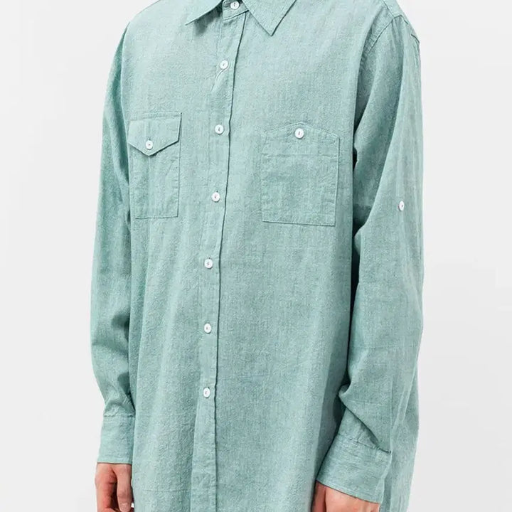 [SOLD OUT] Homly 워크셔츠(그린) 2사이즈