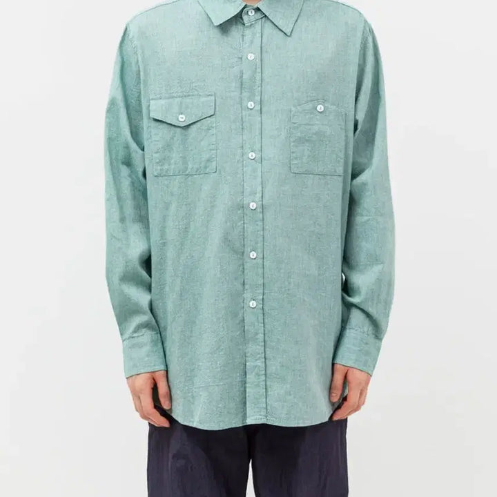 [SOLD OUT] Homly 워크셔츠(그린) 2사이즈