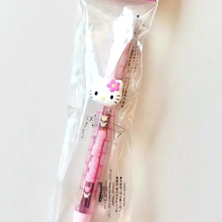 [BUNJANG] Hello Kitty Stationery Set / 키티샤프3종세트, 카오하나 키티 볼펜,튤립키티 샤프,키티샤프