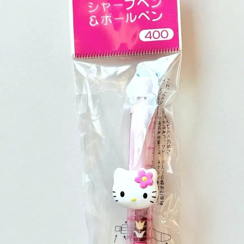 [BUNJANG] Hello Kitty Stationery Set / 키티샤프3종세트, 카오하나 키티 볼펜,튤립키티 샤프,키티샤프