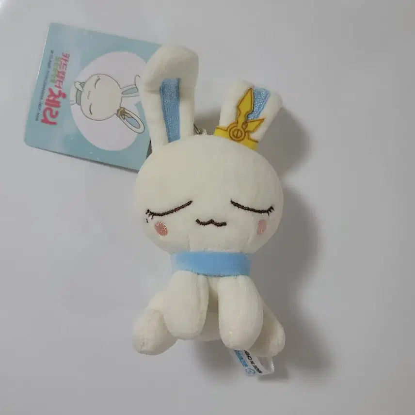 [BUNJANG] Cardcaptor Sakura Momo Rabbit Plush Keyring / 카드캡터 체리 모모 인형 키링 8cm 새 상품 가방고리 솜인형 토끼