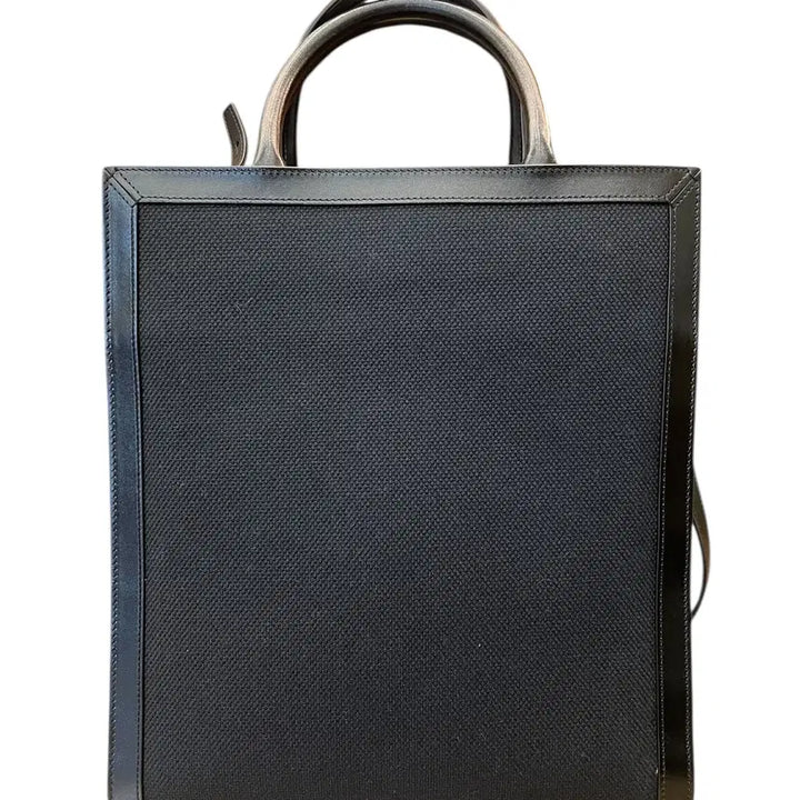 [BUNJANG] Celine Vertical Cabas Small Black Shoulder Bag / (대구)셀린 버티칼 카바스 스몰 블랙 숄더 앤 클로스백