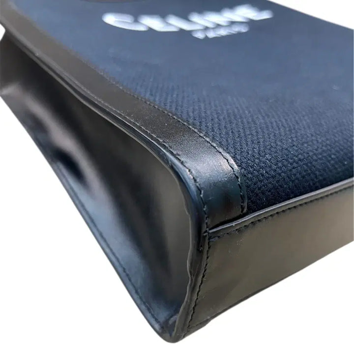 [BUNJANG] Celine Vertical Cabas Small Black Shoulder Bag / (대구)셀린 버티칼 카바스 스몰 블랙 숄더 앤 클로스백