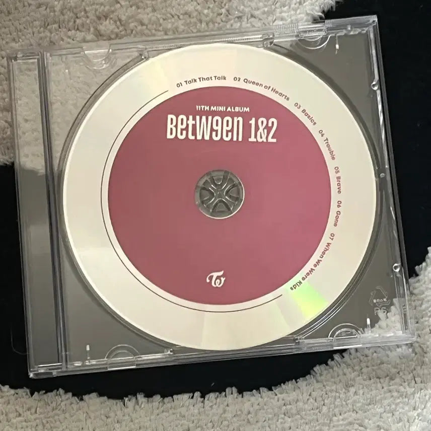 트와이스 Between 1&2 미니앨범 CD만