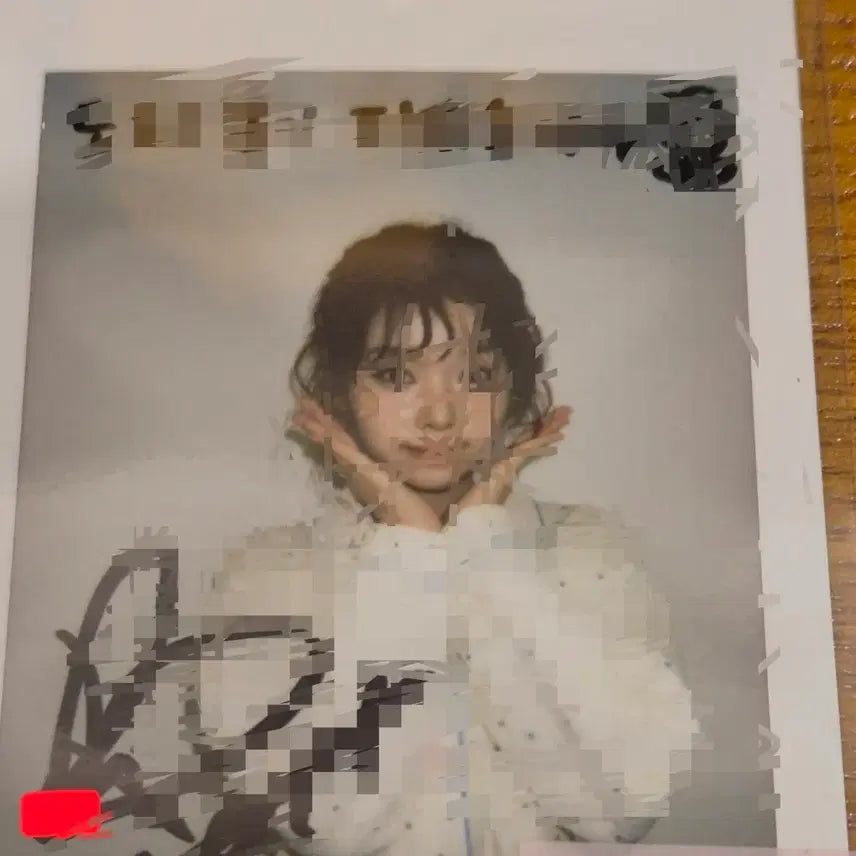 세이마이네임 도희 싸인 폴라로이드  UFO 폴라 파자마 Our Vibe