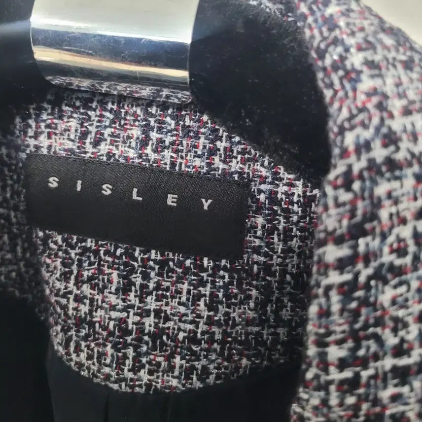 [BUNJANG] Sisley Tweed Double Button Jacket / 시슬리 트위드 더블 버튼 자켓