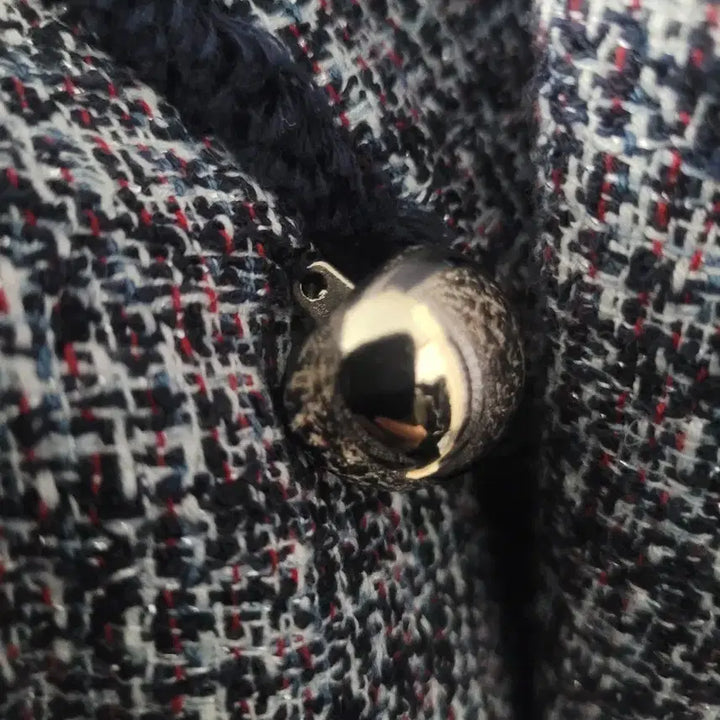 [BUNJANG] Sisley Tweed Double Button Jacket / 시슬리 트위드 더블 버튼 자켓