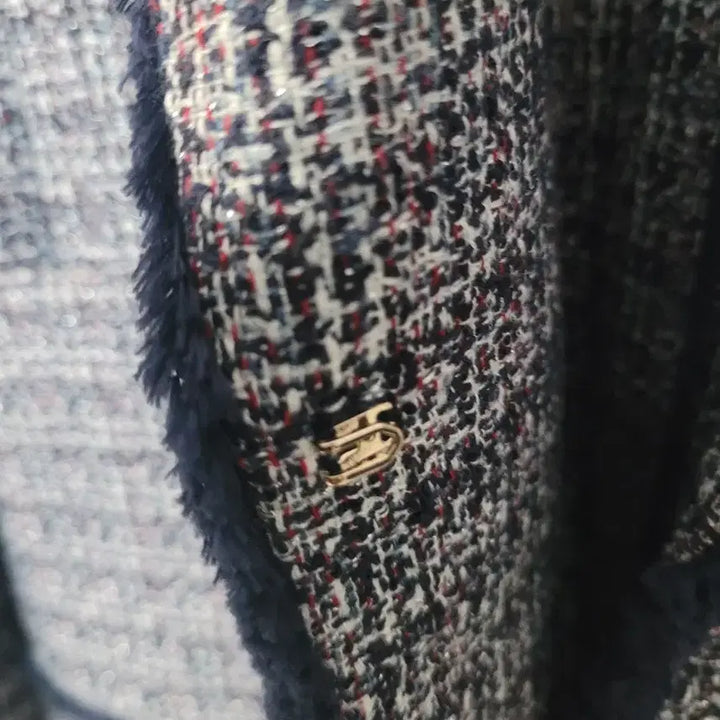 [BUNJANG] Sisley Tweed Double Button Jacket / 시슬리 트위드 더블 버튼 자켓