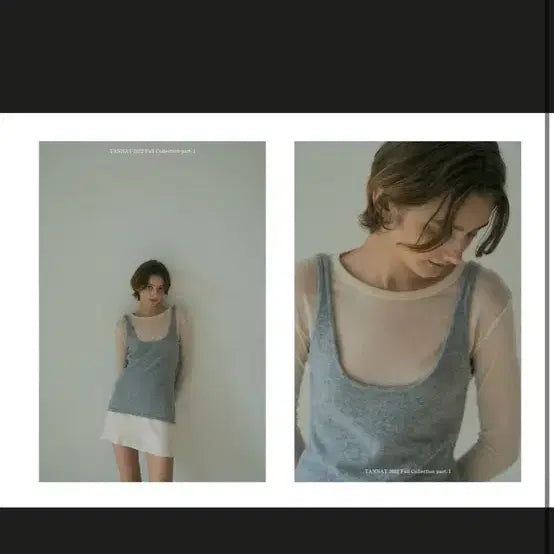 [BUNJANG] Tanat Long Sleeve Bustier Knit Top / 원가12 타낫 롱슬리브 뷔스티에 니트 스무스무드 베스트 포에토