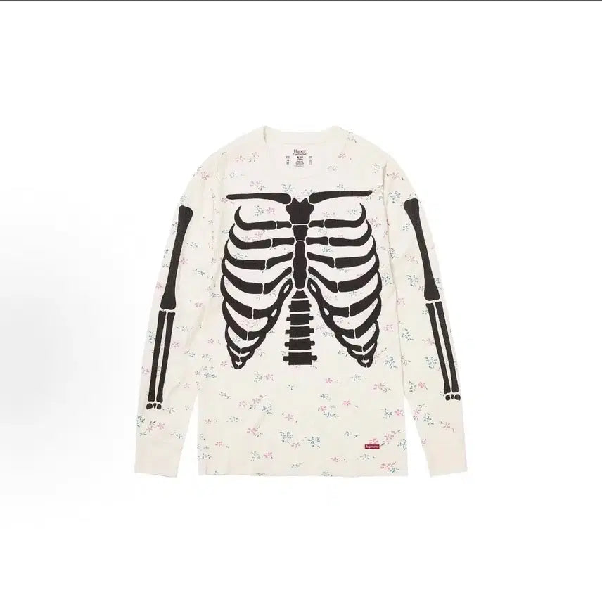 [BUNJANG] Supreme Hanes Flower Thermal Bond T-Shirt / (S~XL/해외/스탁) 슈프림 hanes 플라워 써멀 본즈 티셔츠