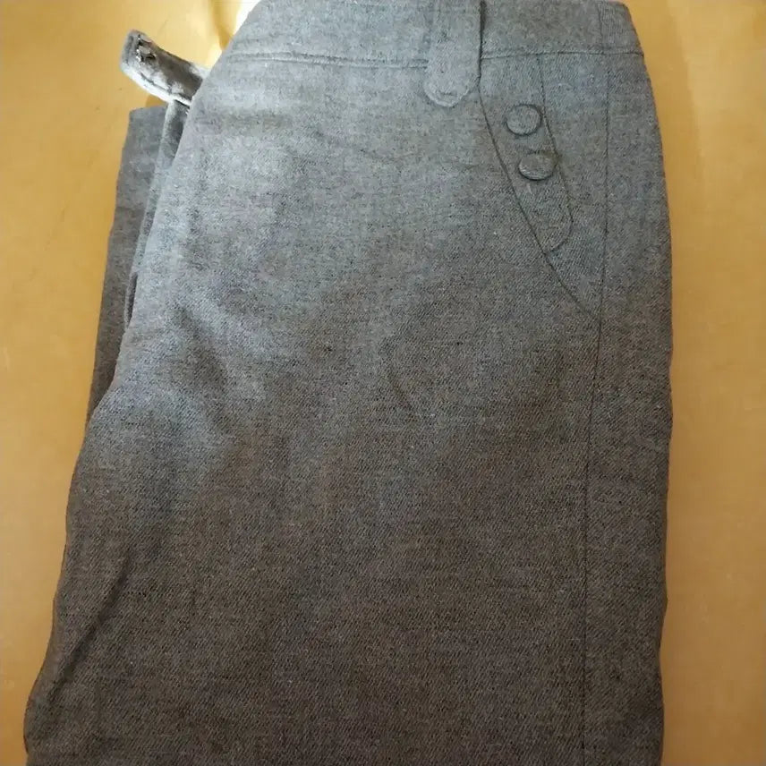 [BUNJANG] Gray Wool Trousers / 회색 모바지