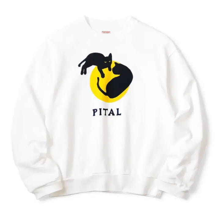 [BUNJANG] Capital Cat Sweatshirt / 캐피탈 맨투맨 티셔츠 새제품