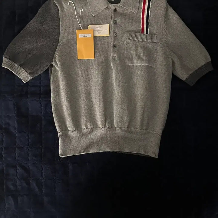 [BUNJANG] Thom Browne RWB Trimmed Cotton Polo / 톰브라운 RWB 트리밍 코튼 카라티