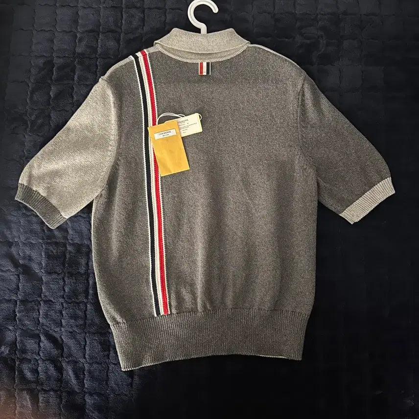 [BUNJANG] Thom Browne RWB Trimmed Cotton Polo / 톰브라운 RWB 트리밍 코튼 카라티