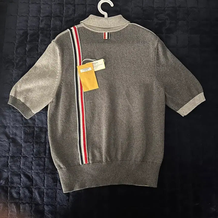 [BUNJANG] Thom Browne RWB Trimmed Cotton Polo / 톰브라운 RWB 트리밍 코튼 카라티