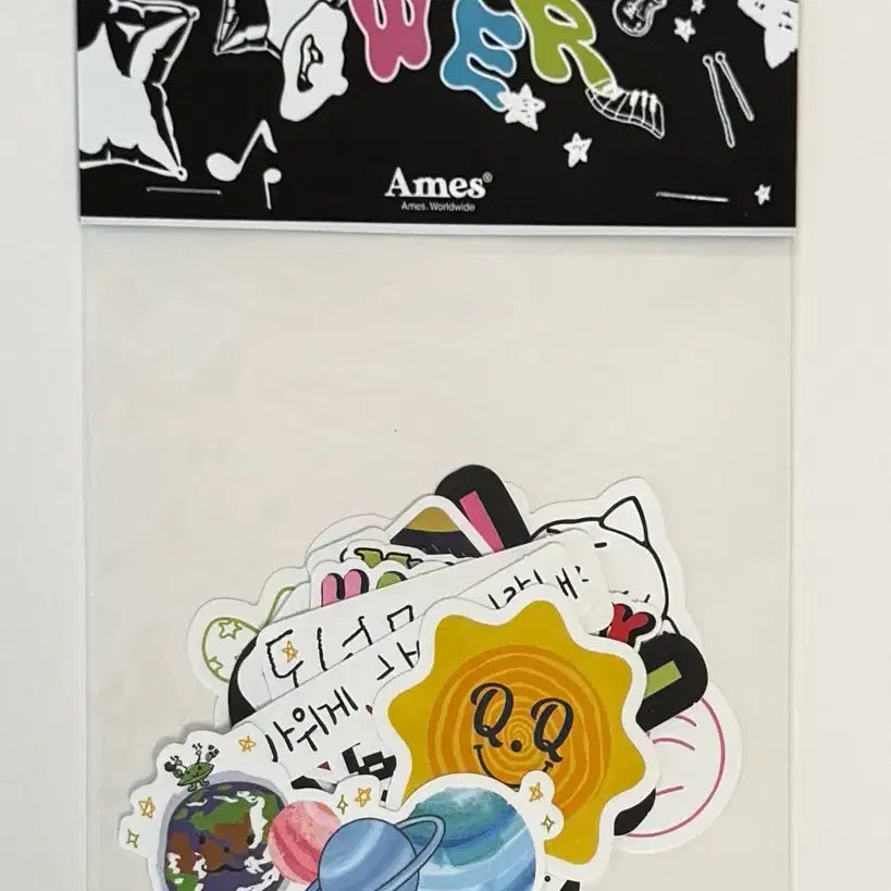 [BUNJANG] QWER AMES Collaboration Sticker Pack / QWER X 아메스 콜라포 스티커 팩 판매