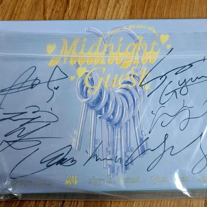 프로미스나인 DM 비매 싸인 앨범 (+멘트)