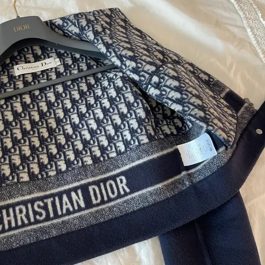 [BUNJANG] Dior Oblique Navy Wool Jacket / 디올 오블리크 자켓