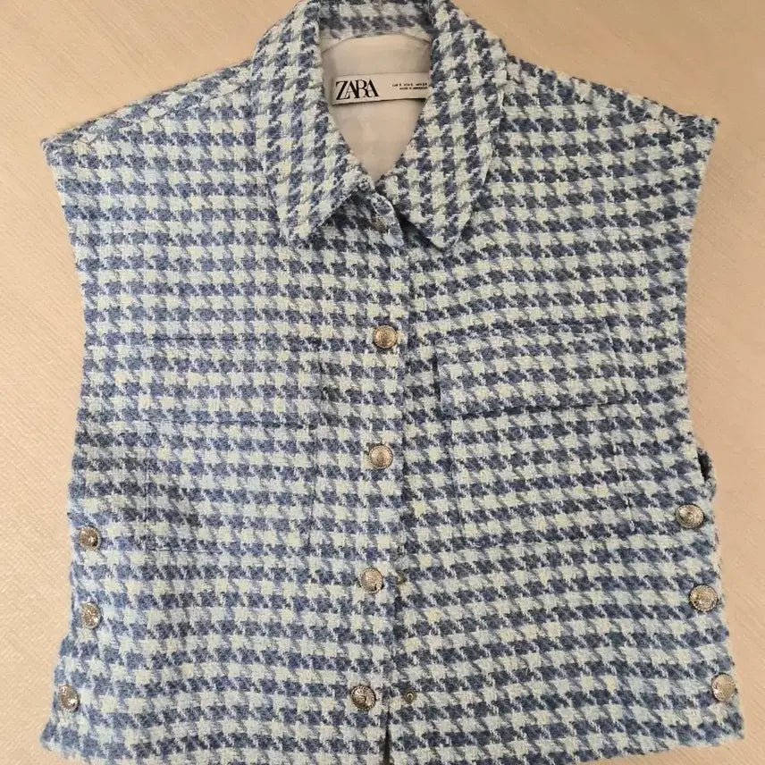 [BUNJANG] Zara Tweed Vest / 자라트위드조끼
