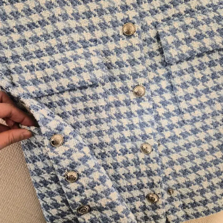 [BUNJANG] Zara Tweed Vest / 자라트위드조끼