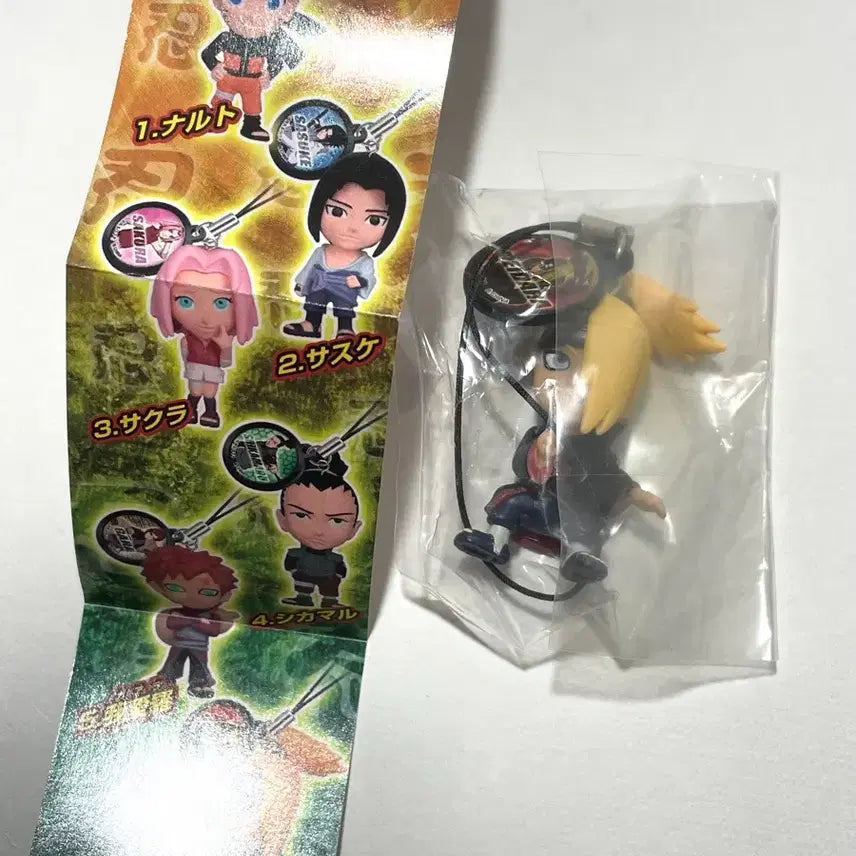 [BUNJANG] Naruto Deidara Akatsuki Classic Keychain / 나루토 고전키링 데이다라/아카츠키 키링