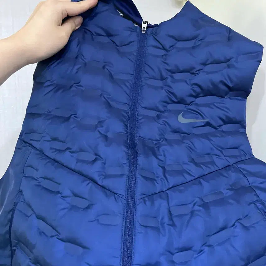 [BUNJANG] Nike Therma-FIT ADV Navy Padded Vest / 나이키 써마핏 ADV 네이비 패딩 베스트 105 새상품