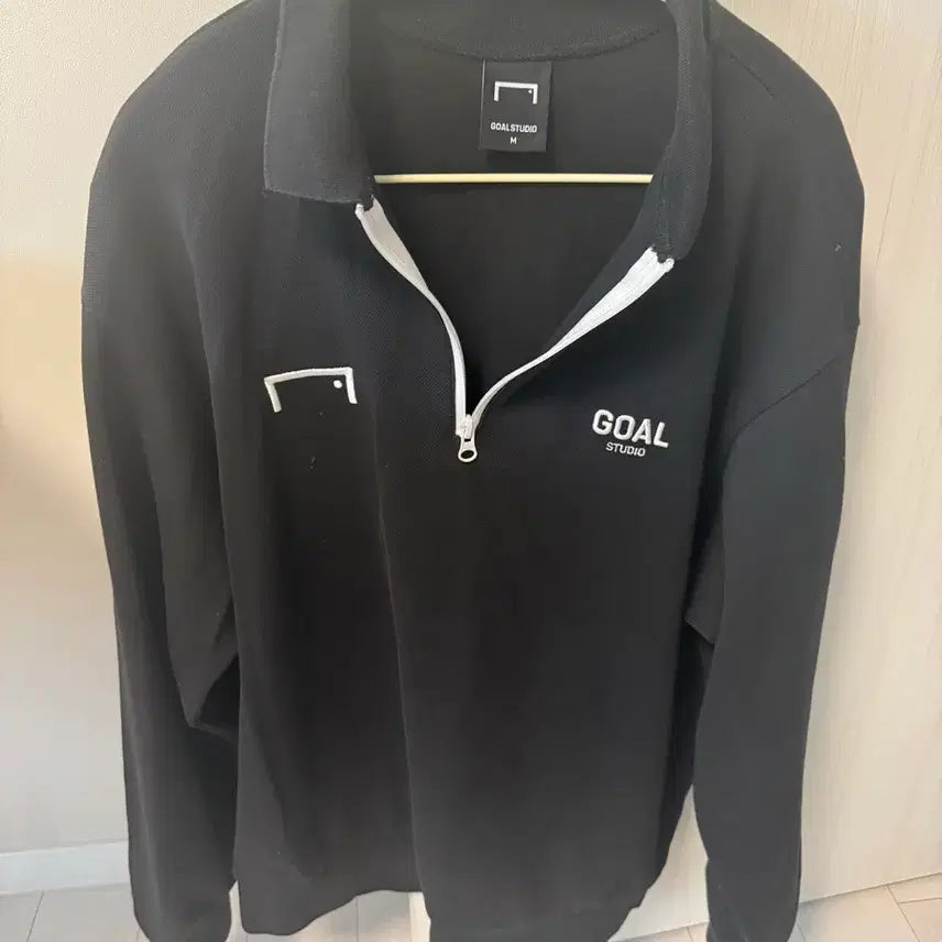 [BUNJANG] Goal Studio Kara Long Sleeve T-shirt / 골스튜디오 카라 긴팔 티서츠 M