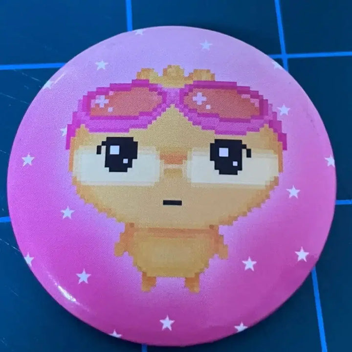 [BUNJANG] Aengkyunmandu Badge / 안경만두 뱃지