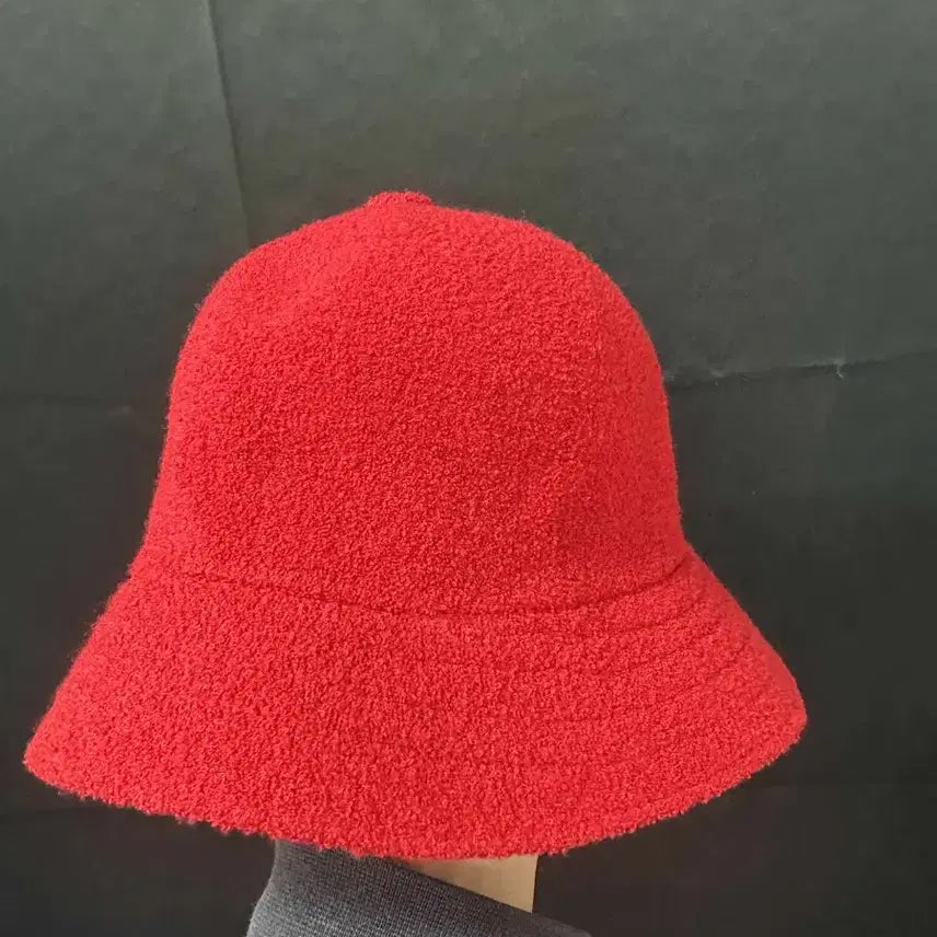 [BUNJANG] Kangol Red Bucket Hat / 캉골 레드 버킷햇 모자