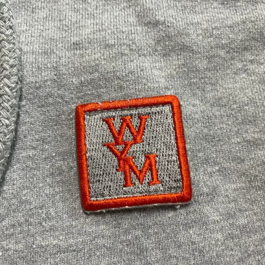 [BUNJANG] Wooyoungmi Back Logo Hoodie Gray / 우영미 백로고 후드 그레이