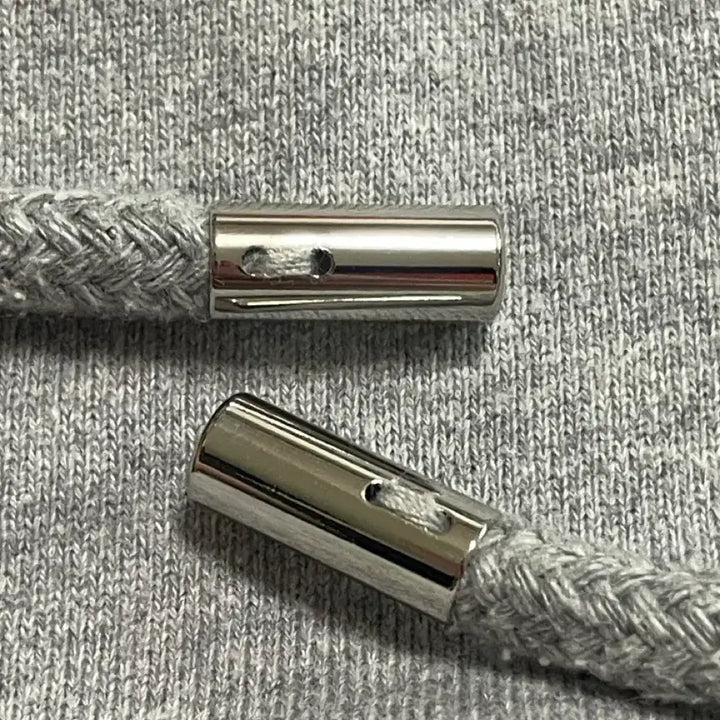 [BUNJANG] Wooyoungmi Back Logo Hoodie Gray / 우영미 백로고 후드 그레이