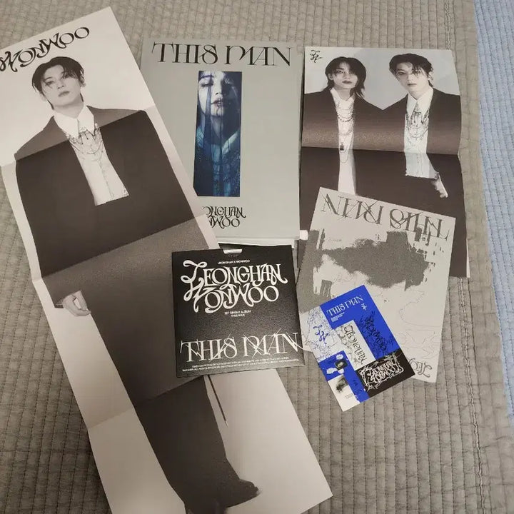 세븐틴 정한 원우 this man 앨범