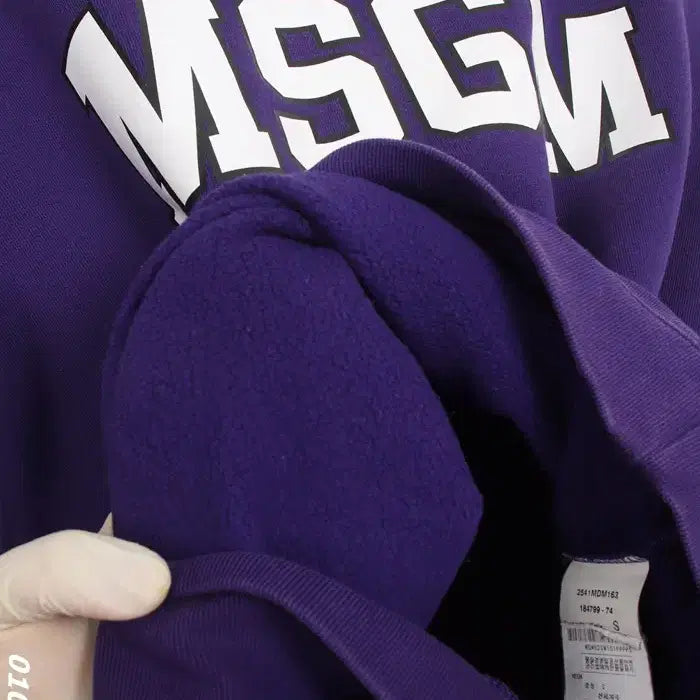 [BUNJANG] MSG M S/ Women's Fleece Sweatshirt / 여성S/ 현재 22만 판매중 msgm 기모 맨투맨티