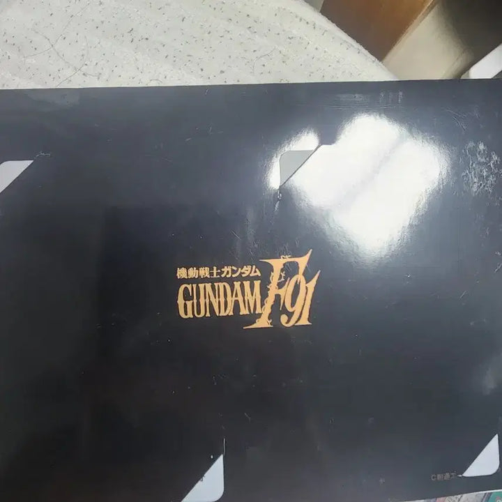 [BUNJANG] Gundam F91 Gold Phone Card Set / 기동전사 건담 F91 골드 전화카드 세트