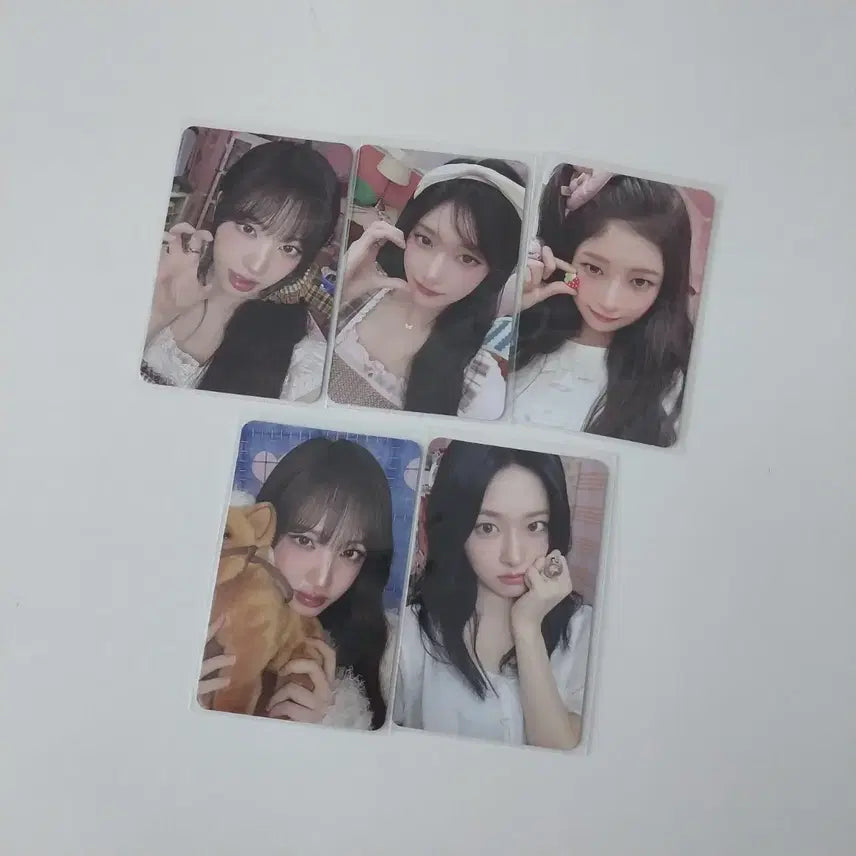 아이브 시즌그린팅 포토카드 / 유진가을레이원영리즈이서