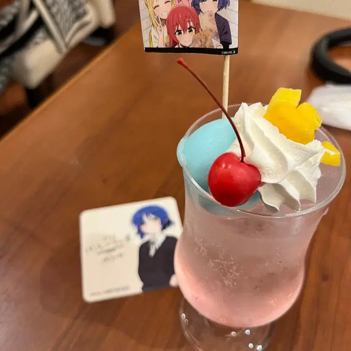 [BUNJANG] Bocchi the Rock! Mug + Unreleased Coaster Set / 봇치 더 락 팝업스토어 플라스틱 머그컵 + 미판매 코스터 2종