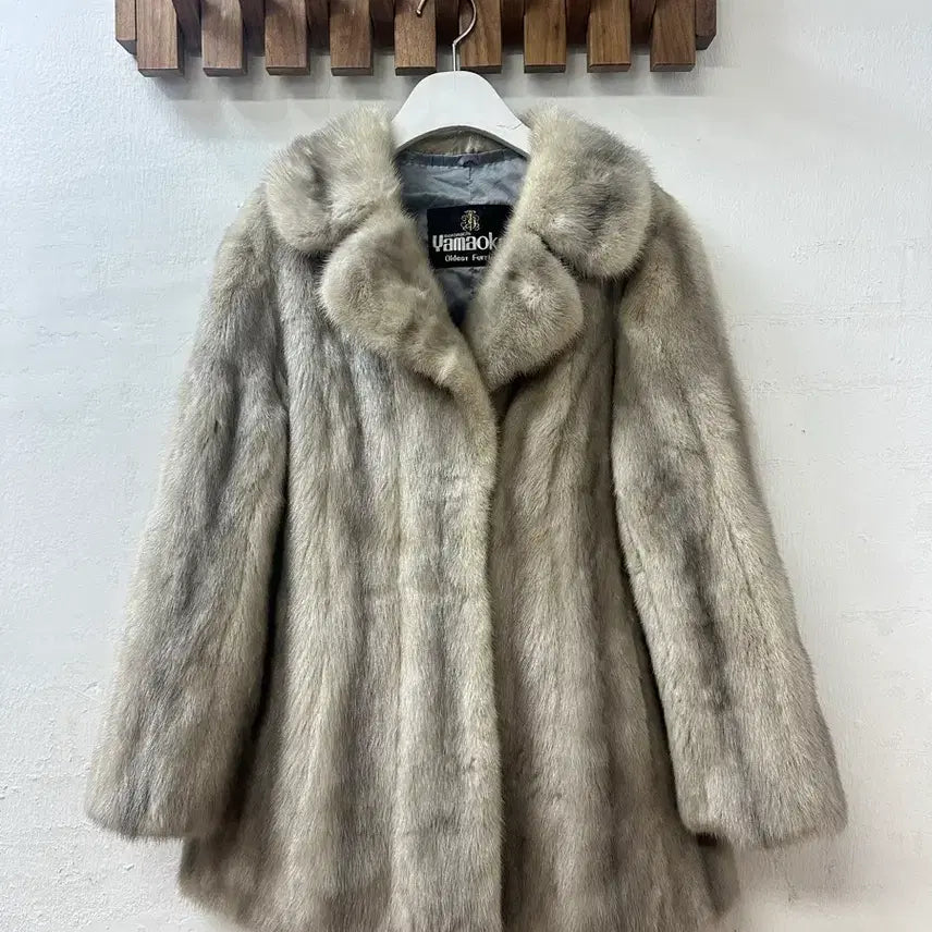 [BUNJANG] Yamaoka Real Mink 100% Coat / 일본 야마오카 yamaoka 리얼 밍크 REAL MINK 100% 코트