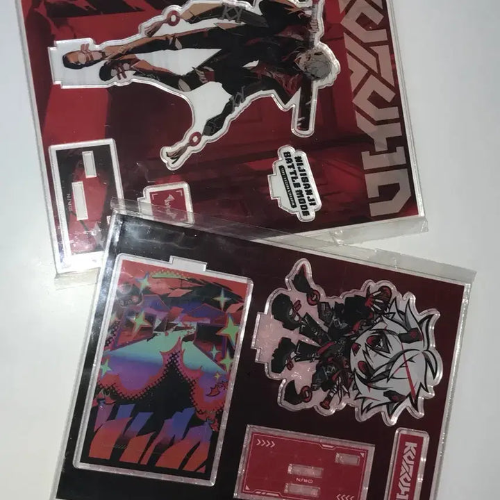 [BUNJANG] Nijisanji Kuzuha Battle Mode Acrylic Stand Bundle Set / 니지산지 쿠즈하 배틀모드 아크릴 스탠드 일괄 판매