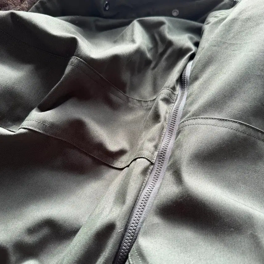 [BUNJANG] Drawfit Khaki Goose Down Parka / 드로우핏 야상형 구스다운 파카 (카키)