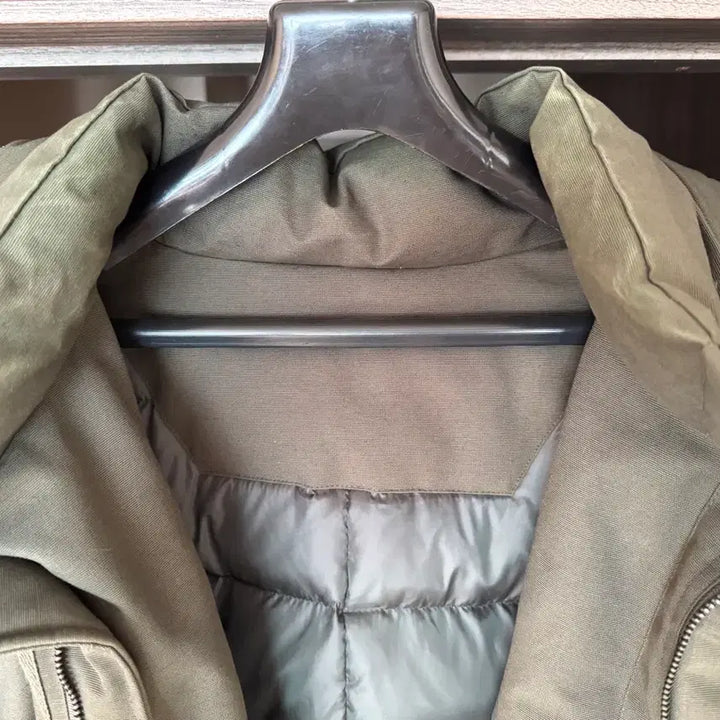 [BUNJANG] Drawfit Khaki Goose Down Parka / 드로우핏 야상형 구스다운 파카 (카키)