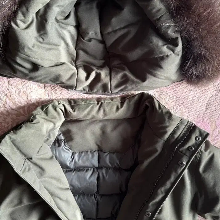[BUNJANG] Drawfit Khaki Goose Down Parka / 드로우핏 야상형 구스다운 파카 (카키)