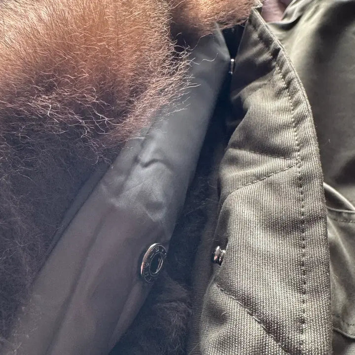 [BUNJANG] Drawfit Khaki Goose Down Parka / 드로우핏 야상형 구스다운 파카 (카키)