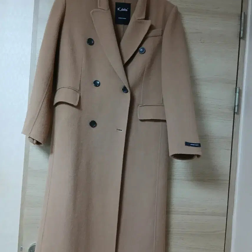 [BUNJANG] Handmade Wool Coat Camel / 핸드메이드 울코트