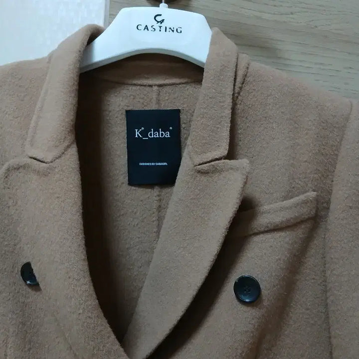 [BUNJANG] Handmade Wool Coat Camel / 핸드메이드 울코트